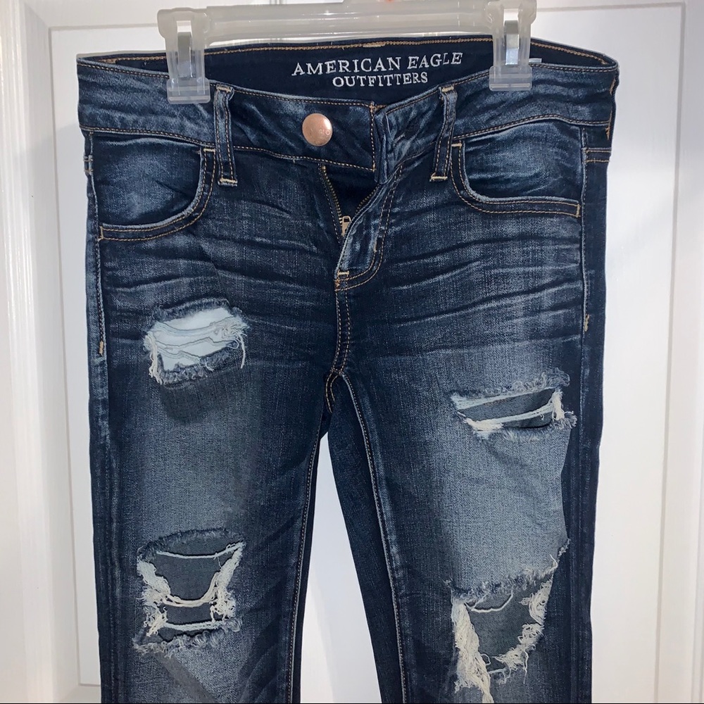 AE Ripped Super Stretch Low-Rise Jegging